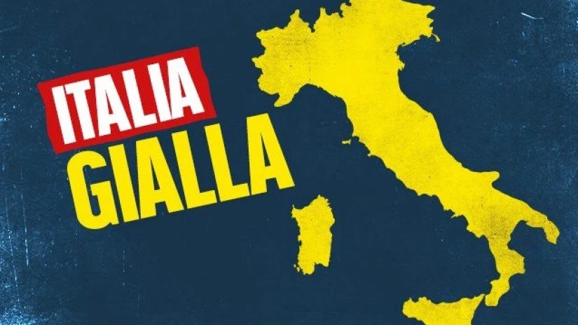 3 იანვრიდან ნახევარი იტალია ყვითელ ზონაში იქნება