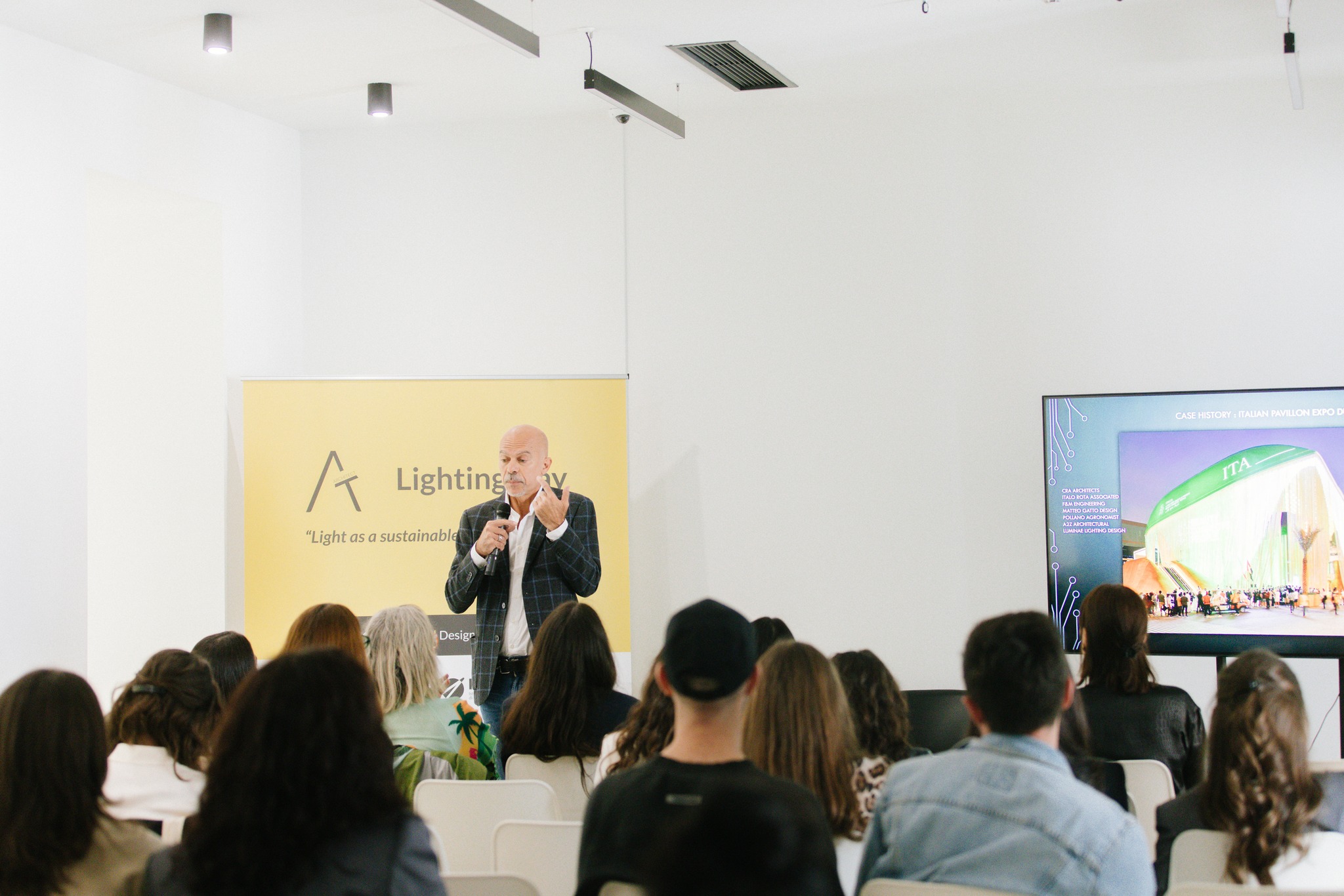 Fabiola Albanese ha preso parte all’evento “Lighting Day”