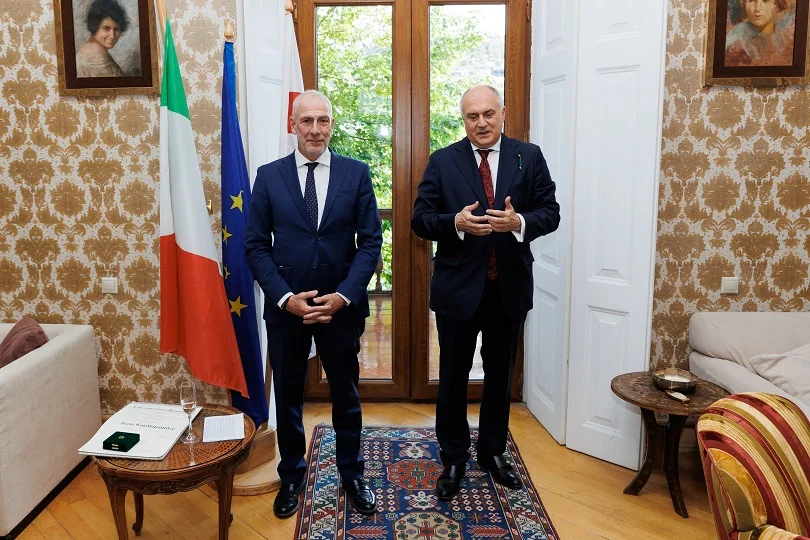 Cerimonia di consegna dell'Onorificenza di Cavaliere al Merito della Repubblica Italiana