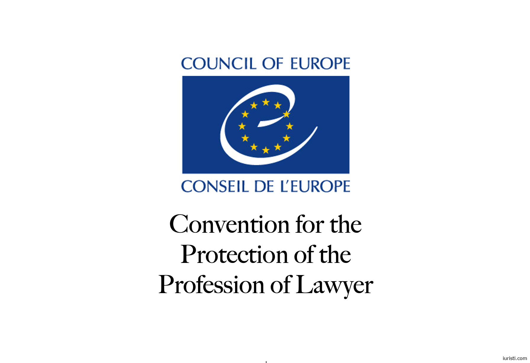 Il Consiglio d’Europa adotta una convenzione internazionale sulla protezione degli avvocati