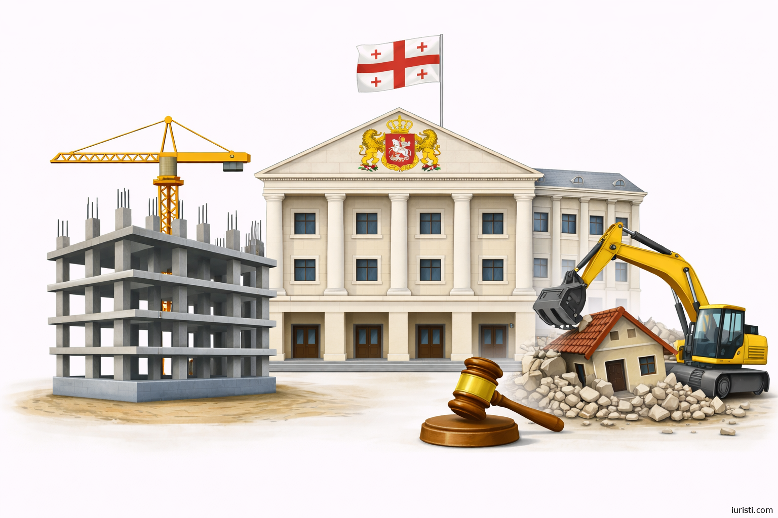 უკანონო მშენებლობა საქართველოში - ჯარიმა, დემონტაჟი, ლეგალიზაცია და გასაჩივრება - ადვოკატი ნათია ნაკაშიძე